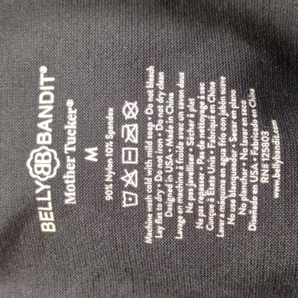 Belly Bandit Mother Trucker Black Post Partum Compression Leggings Size Medium - Picture 3 of 4